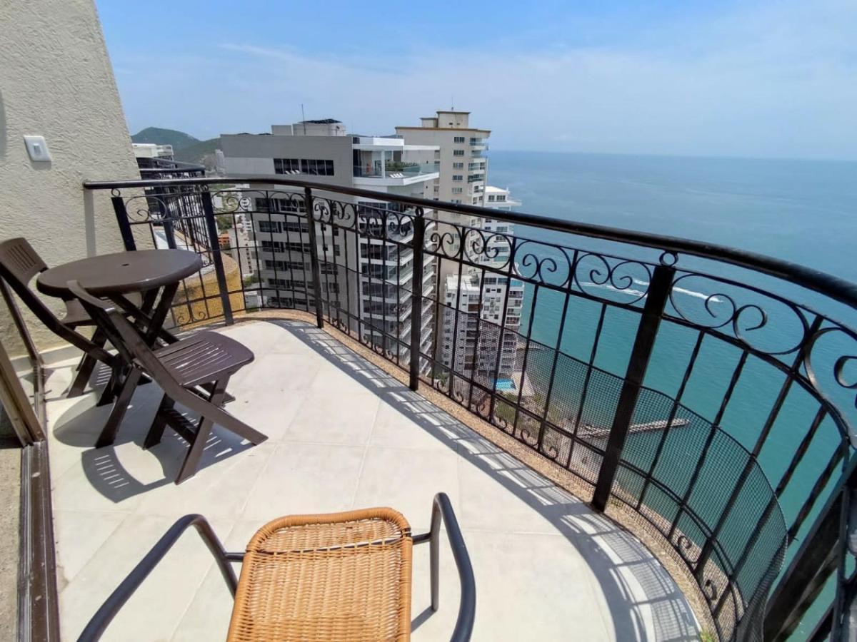 Apartamentos El Penon Del Rodadero Vista Al Mar - By Apartamar Santa Marta Zewnętrze zdjęcie