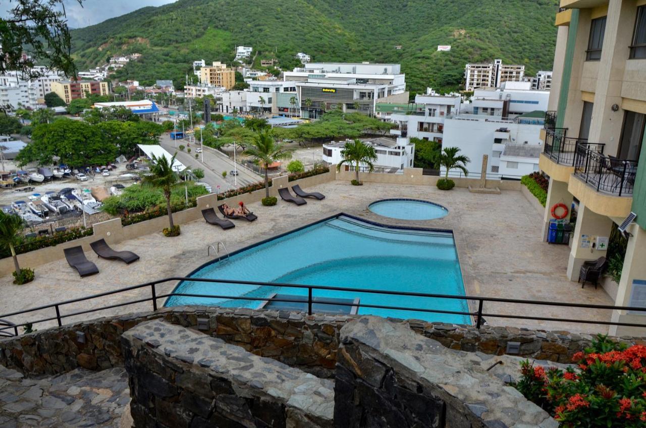 Apartamentos El Penon Del Rodadero Vista Al Mar - By Apartamar Santa Marta Zewnętrze zdjęcie