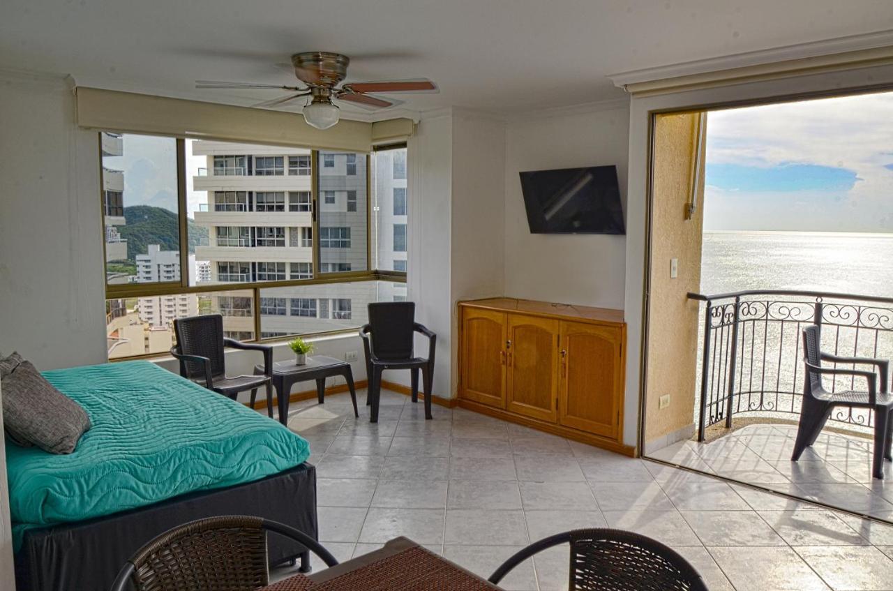 Apartamentos El Penon Del Rodadero Vista Al Mar - By Apartamar Santa Marta Zewnętrze zdjęcie