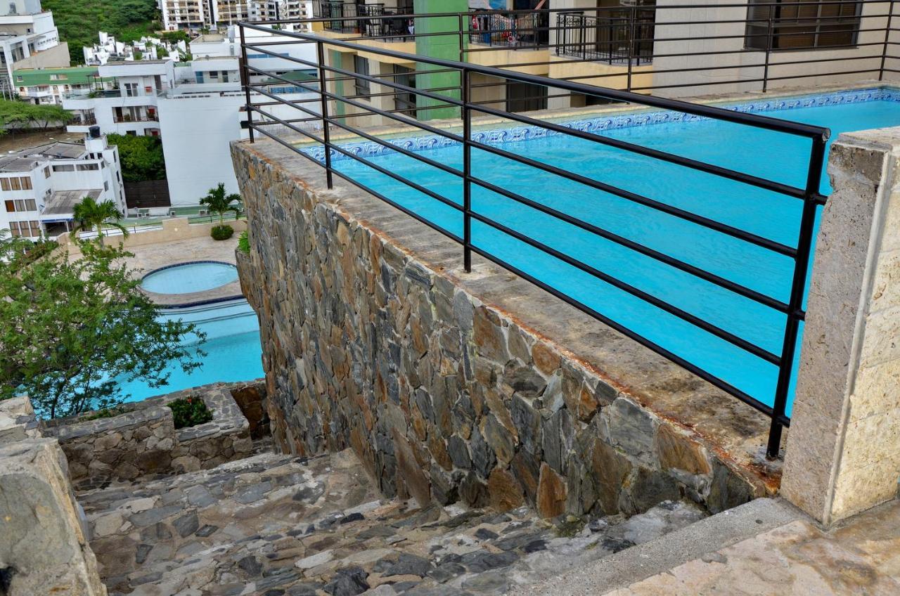Apartamentos El Penon Del Rodadero Vista Al Mar - By Apartamar Santa Marta Zewnętrze zdjęcie