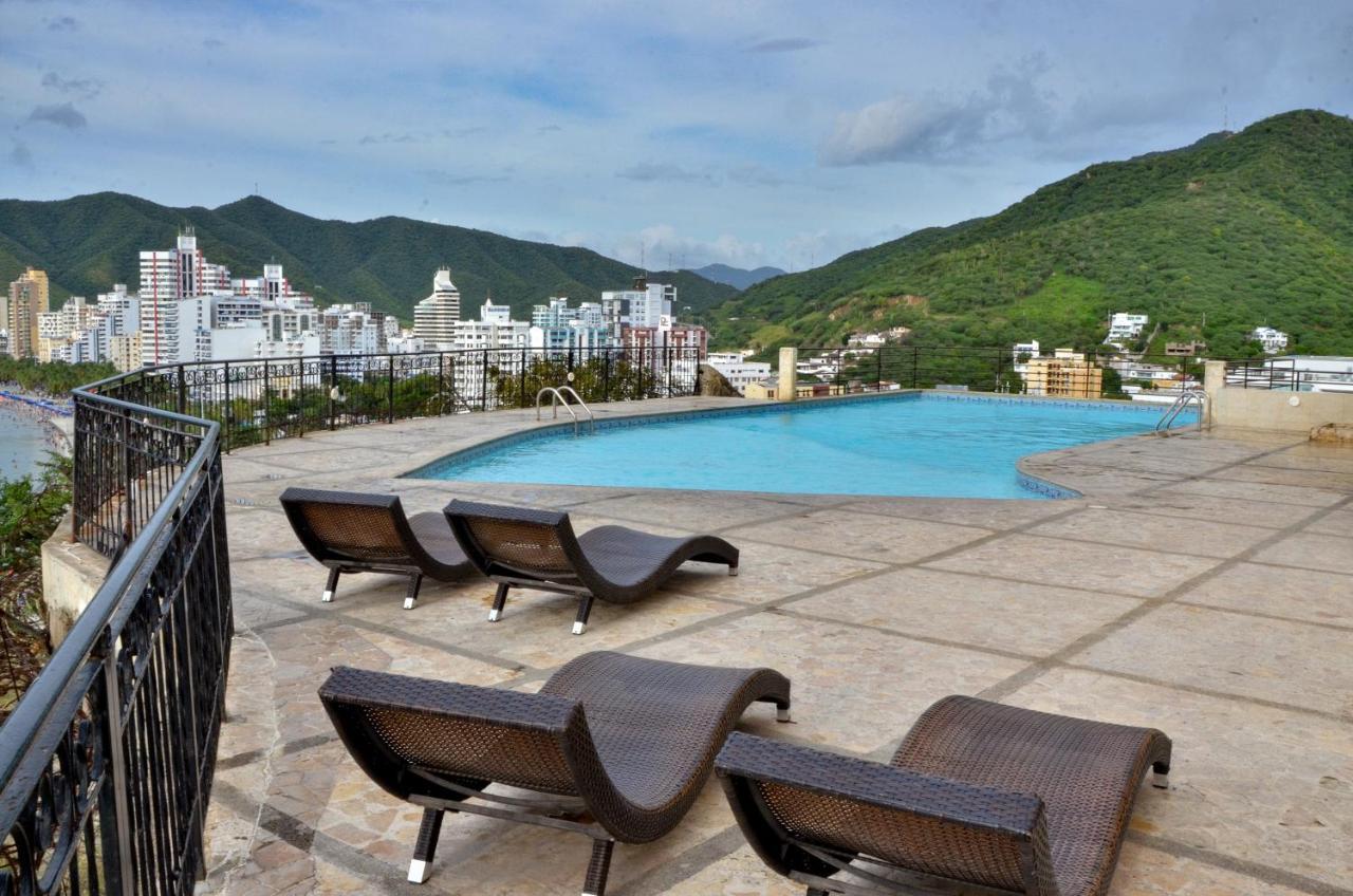 Apartamentos El Penon Del Rodadero Vista Al Mar - By Apartamar Santa Marta Zewnętrze zdjęcie